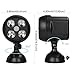 Motion Activated LED Night Light,CrazyFire LED Motion Security Light,Wireless LED Motion Spotlight Indoor Outdoor Flood Lights,Powered By 4pcs D-cell Batteries (43w Led Bulbs,600 Lumens)