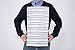 NEATsheets Disposable Adhesive Clothing Protector Bib for Adults & Kids, 20-Count, Blue Stripe | 13