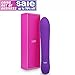 Vibrator Electric Handheld -10 Vibration Patterns - Silicone Bullet Sex Vibrator - Waterproof vibrator for women, Powerful & Quiet Vibration - Packaged Handheld Vibrator, Pink, Lyps Annabelle (Purple)