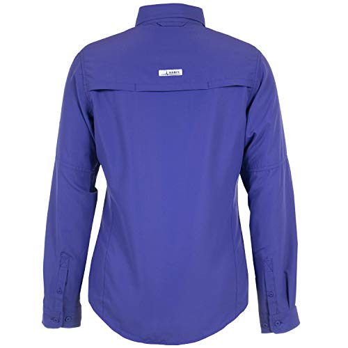 HABIT Womens Schooner Cove Short Sleeve River Guide Fishing Shirt