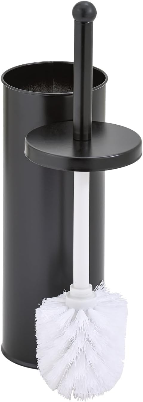 Black Toilet Brush Holder - Black Bathroom Accessories