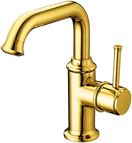 Furesnts Modern home kitchen and bathroom faucet Royal antique bathroom faucet copper titanium faucet ,(Standard G 1/2 universal hose ports)