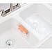iDesign Blumz BPA-Free Flexible PVC Plastic In-Sink Double Sponge Holder - 4.3
