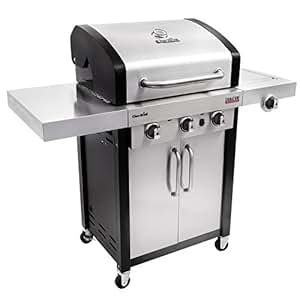 Char-Broil Signature TRU-Infrared 420 3-Burner Cabinet Liquid Propane Gas Grill