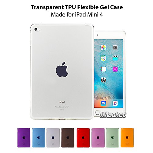 Imacket ipad mini 4 clear tpu case with shock absorptio…