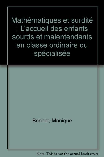 Mathématiques et surdité