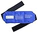 LotFancy Reusable Hot Cold Pack - Gel Therapy Wrap with Adjustable Strap for Knee Back Shoulder Head Elbow Ankle Wrist Waist Sports Muscle Pain Relief (14.9 x 5.9 Inch)