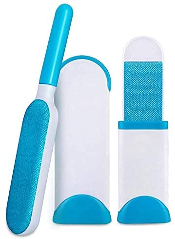 ELGO Double-sided pet hair brush and self-cleaning base, furniture, carpets.