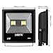 LTE 100W Super Bright LED Flood Lights Outdoor,Daylight White Security Light,10500 Lumen,250W HPS Bulb Equivalent,6000K, IP66 Waterproof Landscape Wall Light