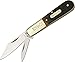 Old Timer 280OT Barlow 5.7in S.S. Traditional Folding Knife with 2.3in Clip Point Blade and Sawcut Handle for Outdoor, Hunting, Camping and EDC,High Carbon Stainless steel