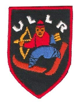 Ullr - The Mythical Norse God of Winter Who Protects All Enjoying Winter Sports, Embroidered Ski Patch