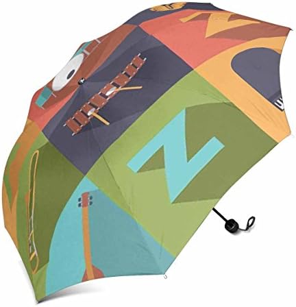 Windproof &amp; Waterproof Compact Travel Umbrella - Auto Open Lightweight Easy