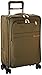 Briggs & Riley Baseline 22 inch Softside Carry On Luggage with Spinner Wheels 22 x 14 x 9. Expandable Suitcase with Compression Packing System, Olive
