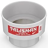Talisman Test Sieve, 60 Mesh, for Small Batch Slips, Glazes and Laboratory Use, 316 Steel Mesh, Polycarbonate Body