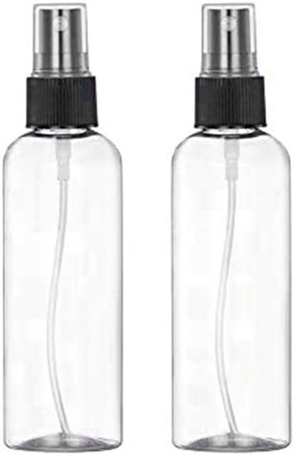Wakerda 2 Pieces, 100ml Spray Bottle Plastic Spray Bottle Travel Size Bottle Cosmetic Spray Bottle Fine Mist Travel Bottle