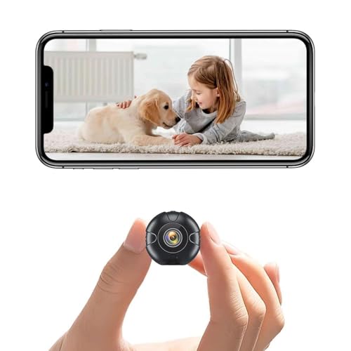 Photo 1 of 1080P Wireless Small Home Security Camera with AutomaticNight Vision, Magnetic Mount, PLR Motion Detection, Cloudand Local sD Card Storage with Playback, HD, Life Recording