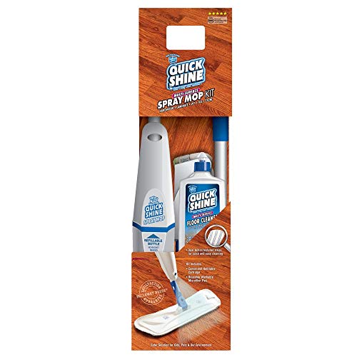 Quick Shine Premium Spray Mop Kit With 16 oz. MultiSurface Cleaner and