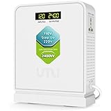 110V 220V Step Up Voltage Converter 2400W UMI Heavy Duty with 2 outlets use 220V Asia Euro Appliance in US