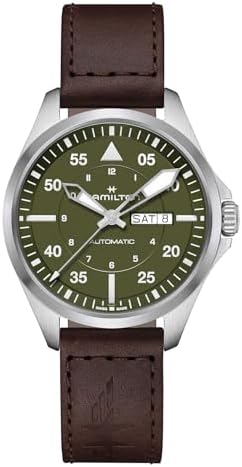 Amazon.com: Hamilton Khaki Aviation Automatic Men's Watch, 45mm