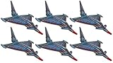 EF2000 13-Inch Eurofighter Large Foam Jet Fighter Glider - 18-Pack