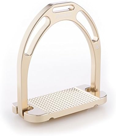 JIN Stirrup - ORIGINAL Stirrup - Irons - BRIGHT color - Authentic Product 100% Made in Italy - Titan Gold