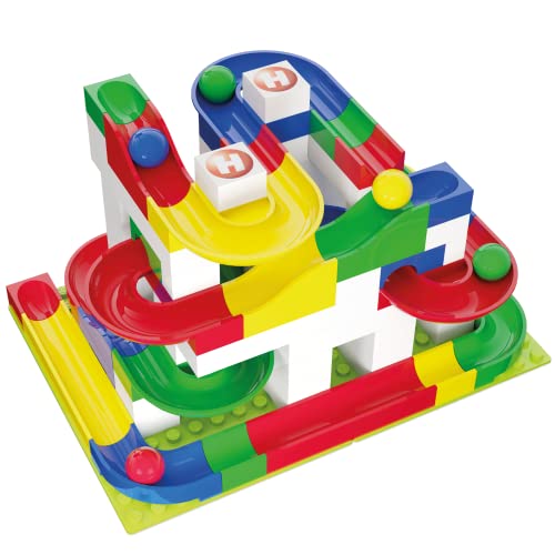 Hubelino 123 Piece Basic Building Box The Original Marble Run Starter