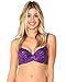iHeartRaves Purple Sequin Rave Bra Top (Medium)