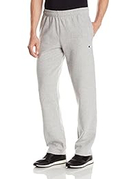 Campeón - Pantalones de powerblend abierto parte inferior, lana