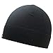 Temple Tape Tactical Fleece Watch Cap Beanie – Skull Cap Fleece Hat - Black - XL (for Larger Heads)