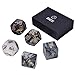 Bantie 5 PCS Adult Sex Dice- Including 36 Position Instructional Booklet-for Couple Adult Lover Sex Love Game Toy Dice-Black Gift Boxed -Black