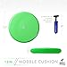 Day 1 Fitness Inflatable Wobble Cushion with Pump, 13-Inch, Green