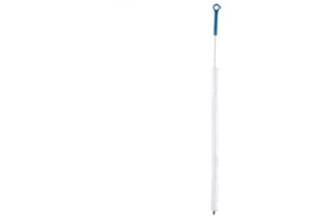 GOTOTOP Flexible Drain Cleaner Tool, Long Thin Brush for Kitchen and Bathroom with Iron PP Wire, Hard Wearing, 71cm Blue (Blu