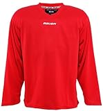 Bauer Core Practice Jersey Adult Sizes (Red, XL)