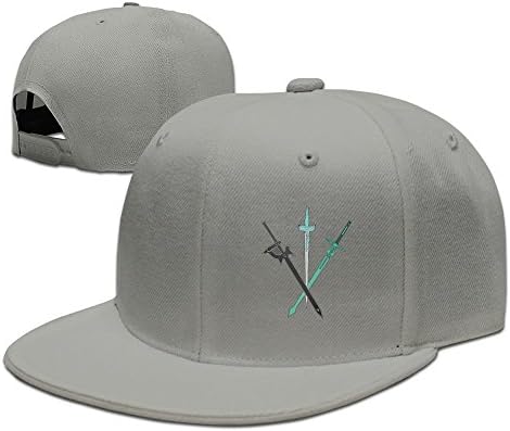 Men's Well-Know Anime Sword Art Online Flat Along Snapback
