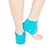 2 PAIR - Moisturizing Gel Heel Socks w/Enriched Vitamins for Dry Hard Cracked Heels & DIY Simple Home Remedies by Triim Fitness