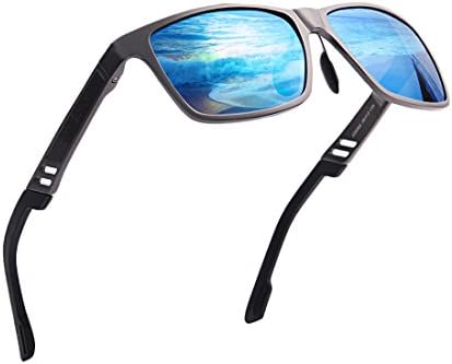 Sunglasses for Men Women Polarized Wayfarer Retro Vintage Sunglasses for Driving Fishing