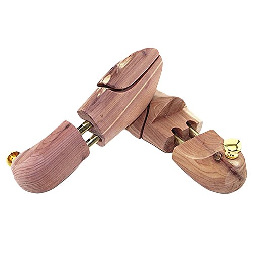 Lihin Christmas Indoor Decoration Shoe Tree,Wooden Shoe Tree Stretcher Shaper Keeper Adjustable Shoe Tree