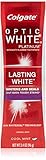 Colgate Optic White Whiten and Protect Whitening Toothpaste - 3.4 ounce (2 Pack)
