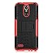 OEAGO LG Stylo 3 Case, LG Stylo 3 Plus Case, [Shockproof] [Impact Protection] Tough Rugged Dual Layer Protective Case with Kickstand for LG Stylo 3 / LG Stylo 3 Plus/LG Stylus 3 - Red