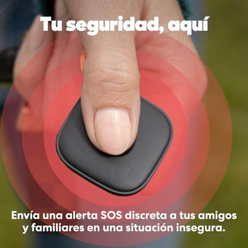 Tile - Localizador Bluetooth, localizador de Llaves y localizador de Objetos para Llaves, Bolsos y Mucho más.Compatible con iOS y Android. Paquete de 1 (Negro)