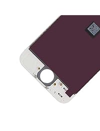 Para iPhone 5 Pantalla LCD visualización Táctil De Vidrio Digitalizador de piezas de repuesto (botón Home & cámara & con Flex Cable Sensor), Blanco