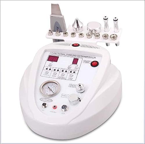 Skin Care Deep Cleaning Facial Table Top Facial Machine Skin Care Equipment Diamond Microdermabrasion with Sonophoresis Professional Exfoliating Beauty Machine & Cold and Hot Hammer Safe Effective