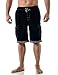 Alki'i Men's Boardshorts - Solid Colors Team USA, 2XL, Black