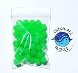 Luminous Glow Fishing Beads 1/2″ 50 Pieces Green