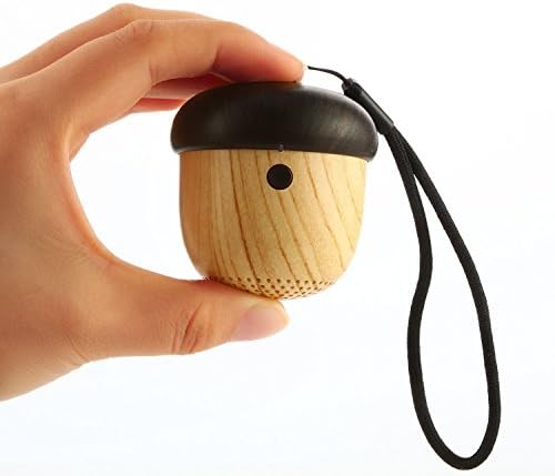 Portable Mini Wireless Bluetooth Nut Speaker Outdoor Ultra Mini Size Crystal with Sling Best Super Bass Stereo Sound for Car Home for iPhone iPad Ipod Android Tablets and More