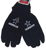Dallas Cowboys NFL Men's Thinsulate Navy Fleece Gloves