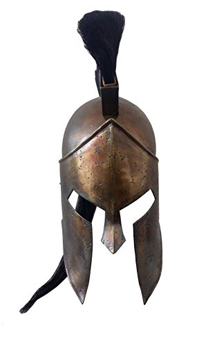 Movie Replica Armour Helmet Knives Swords Blades Roman Medieval King Leonidas 300 Spartan Helmet Armor Shields Collectibles Knives Swords Blades