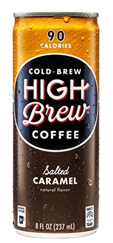 High Brew Cold Brew Coffee Salted Caramel, 8 Fl Oz, Pack of 12 - Thumbnail 3