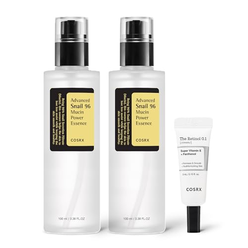 COSRX Snail Mucin Essence and Retinol Cream Set