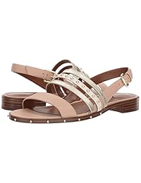 Nine West Chaylen Sandalia plana de piel para mujer